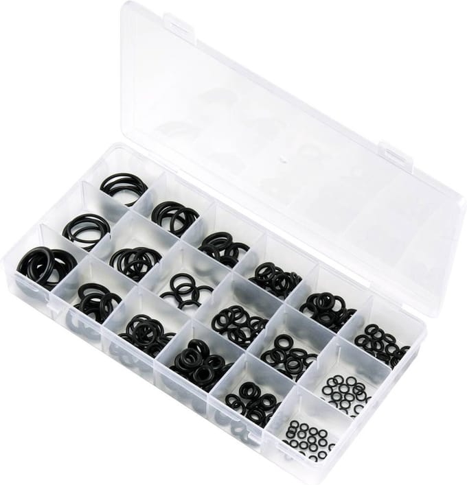 TOOLCRAFT TO-6680046 Assortiment O-ringen Inhoud 225 stuk(s)