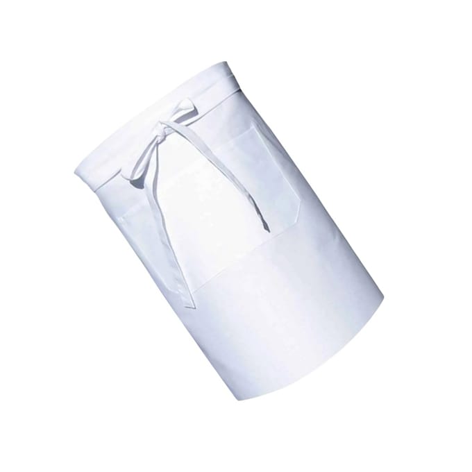 Link Kitchen Wear Schort met voorzak (Wit)