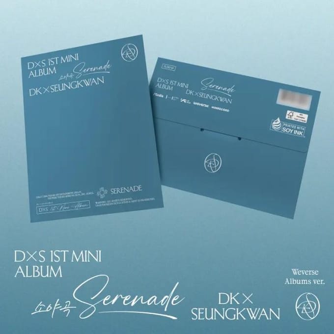 DK X SEUNGKWAN (ZEVENTIEN) - [Serenade] 1e Mini Album WEVERSE Album Versie