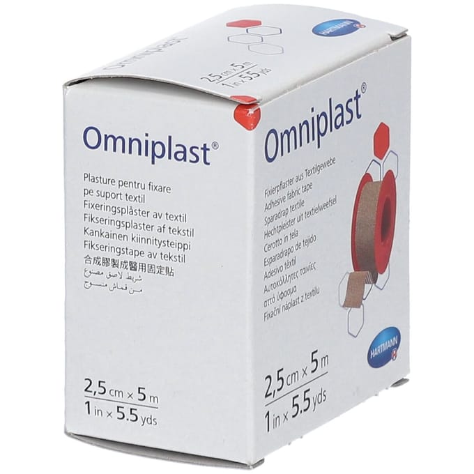 Hartmann Omniplast 2.5cm x 5m 9004413 1 Pleister