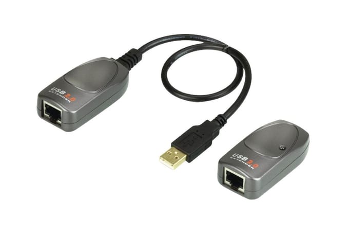 Aten UCE260 USB verlenger over netwerkkabel - USB2.0 - tot 0,5A - 60 meter
