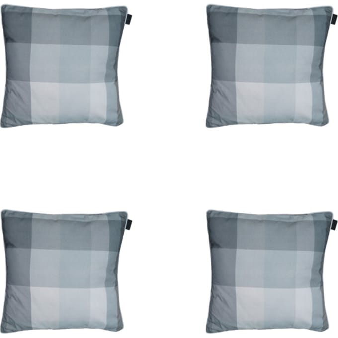 Madison - Sierkussen Sya grey - Ca. 50x50 cm - Set van 4