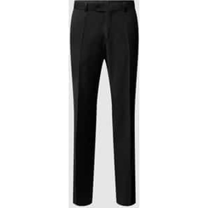 Modern fit pantalon van scheerwol