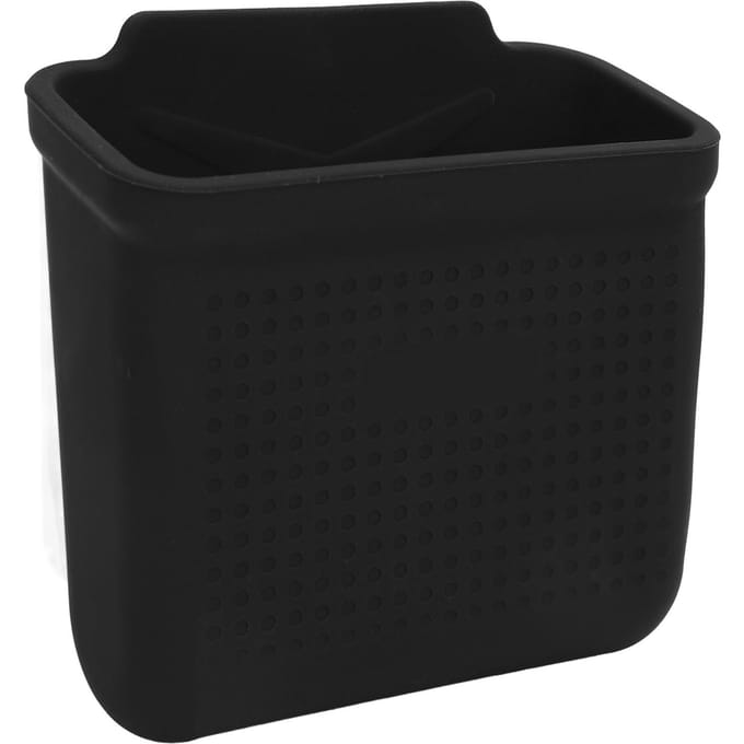 Auto Zijvak Organizer Klittenband Design Middenconsole Mobiele Telefoon Vak Vervanging voor black