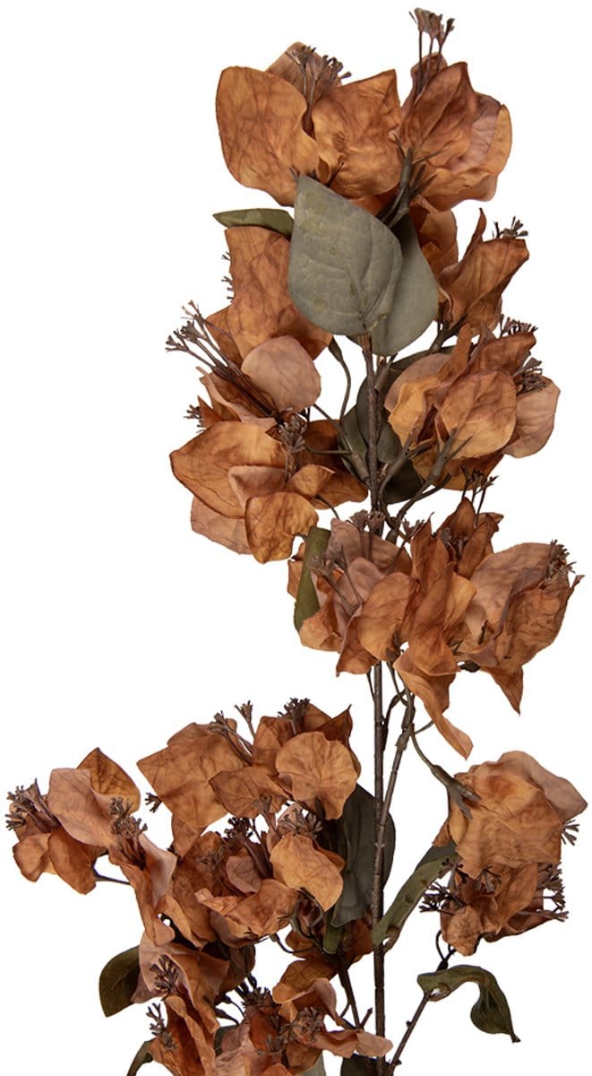Clayre & Eef Kunstbloem 101 cm Bruin Kunststof