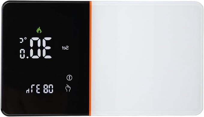 Slimme Thermostaat - Temperatuurregelaar - Energie Besparen - Programmeerbaar 5+1+1 - 95-240V - Wit