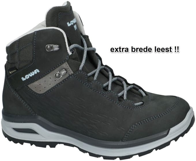 Lowa -Dames - grijs donker - wandelschoenen - maat 37