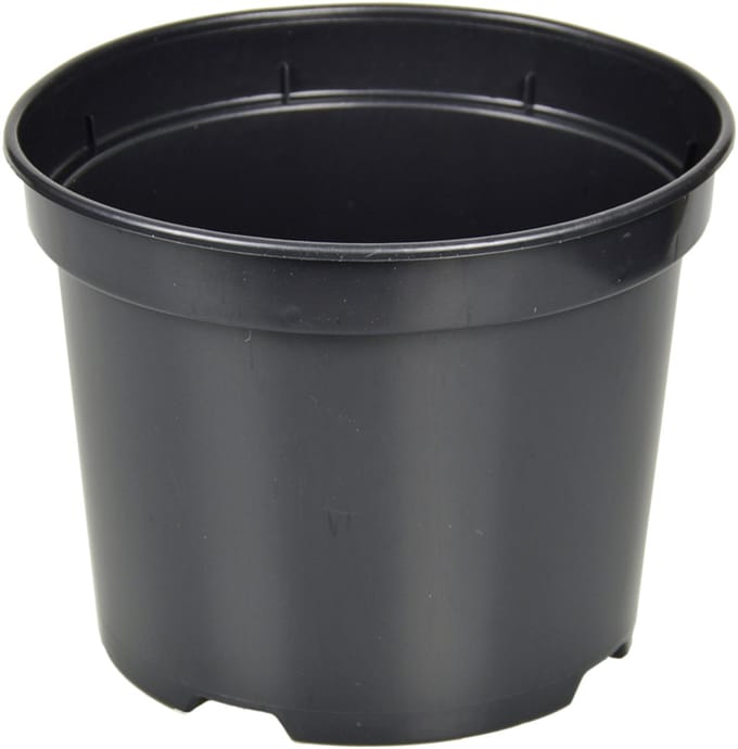 Stevige Kweekpot 16x13.5cm 2L - Zwart Kunststof