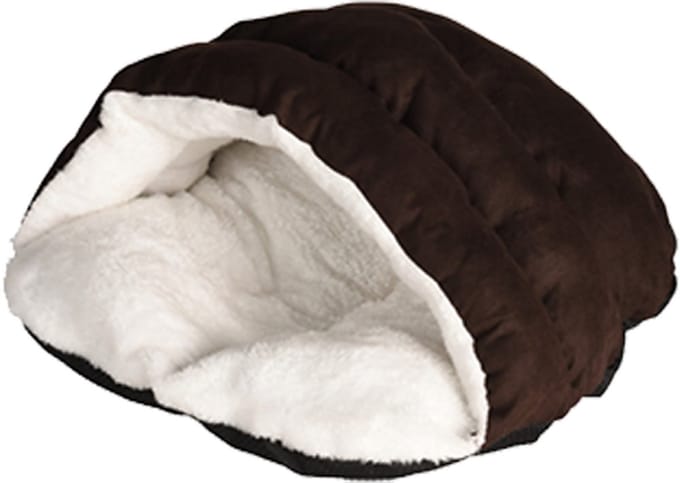 Kattenmand - Kattenslaapzak Bruin - Afmetingen: 46,5x42x21 cm