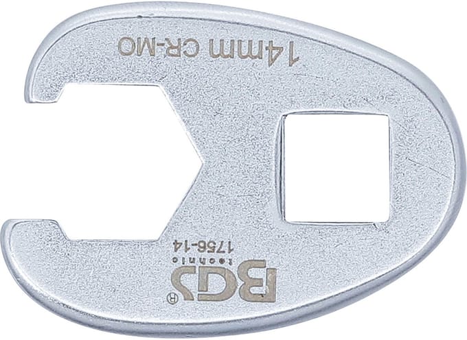 BGS Vierkant sleutelaandrijving 10 mm (3/8") SW 14 mm - 1756...