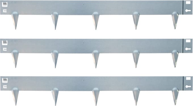 ZG-Edge Borderrand Zilver Verzinkt - 106x16 cm - 10 stuks - Kantopsluiting