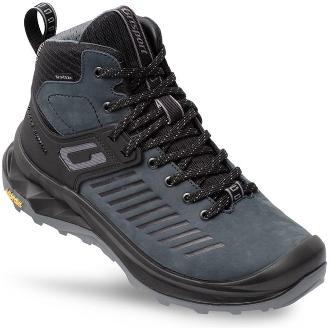 Grisport Journey mid blauw wandelschoenen uni (15419-06)