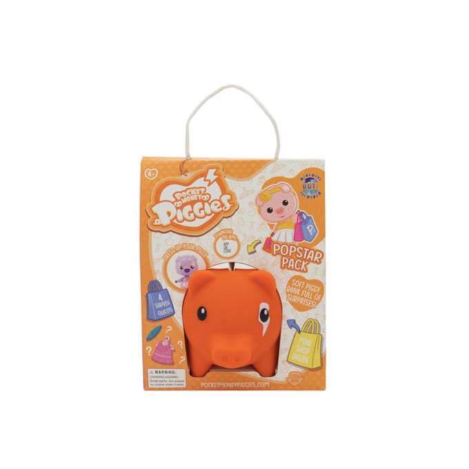 Pocket Money Piggies - Pop Star Pack Opbergen