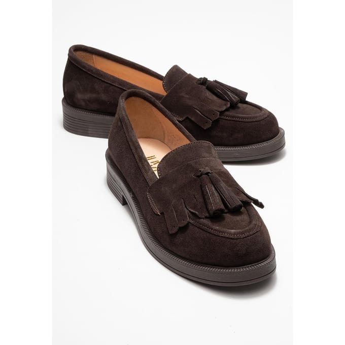 Milly Leren Kwast Loafer