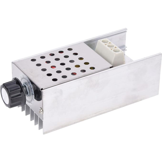 10000W 220V SCR AC Elektronische Spanningsregelaar Dimmen Snelheidsregeling Thermostaat met behuizing