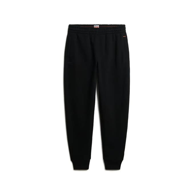Superdry Essential Logo Half Brushed Joggingbroek Zwart Grootte: M