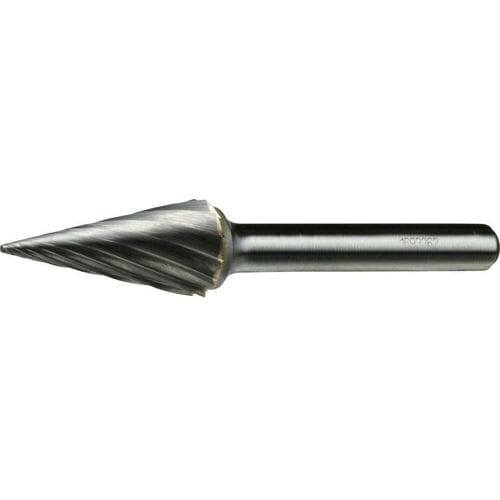 LUKAS-ERZETT A10051225601 Frees Hardmetaal Spitse kegel Lengte 40 mm Afmeting, Ø 12 mm Werklengte 25 mm Schachtdiameter 6 mm