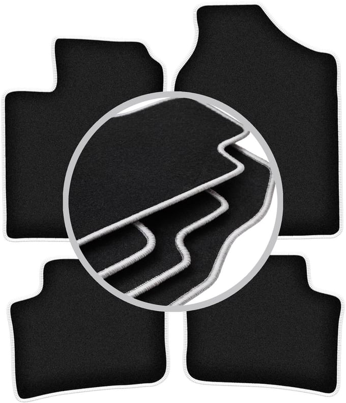 CARLUX-SILVER automatten voor: Daihatsu Trevis hatchback (2006-2009)