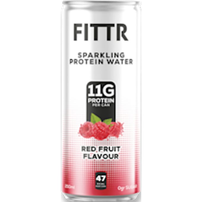 Sparkling Protein Water Red Fruit