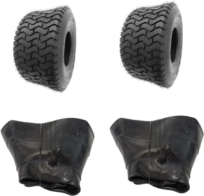 Grasmaaier Banden - Gazonbanden Set - Terrein Onderhoud - 4-Laags Constructie - 18 x 9.50-8