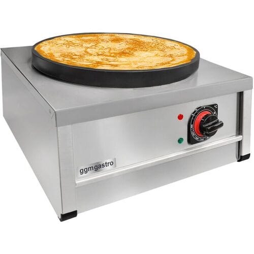 GGM Gastro Crêpes-Gerät - Ø 400mm Zilver