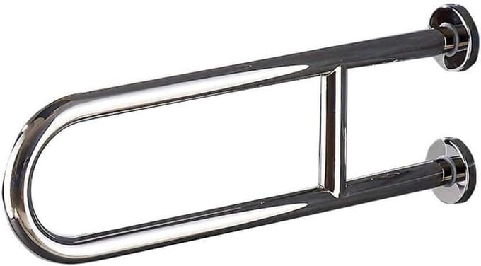 Badkamer Handgrepen - Veiligheid Ondersteuning - Veilig Douchen - Wandmontage RVS - One Size - Zilver