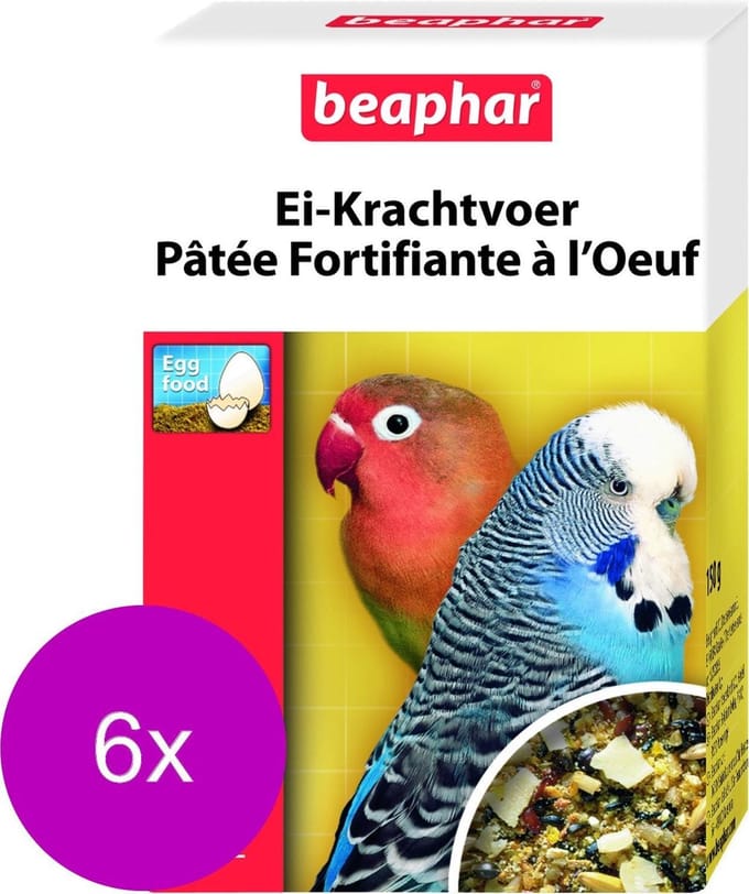Beaphar Eikrachtvoer Parkiet - 150 gr - 6 Stuks