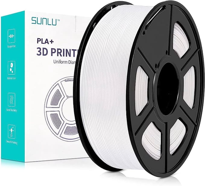 SUNLU PLA Wit / White 1 kg - 1.75mm - 3D printer filament