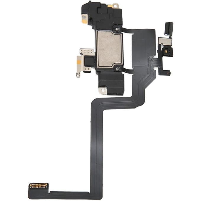 Oorspeaker Flexkabel Oorstuk Microfoon Flexkabel Vervangingsonderdelen voor IOS Telefoon 11 gray