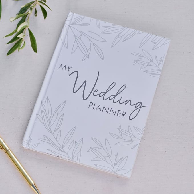 Ginger Ray Wedding planner - Wit boek voor droomhuwelijk - 52 pagina's