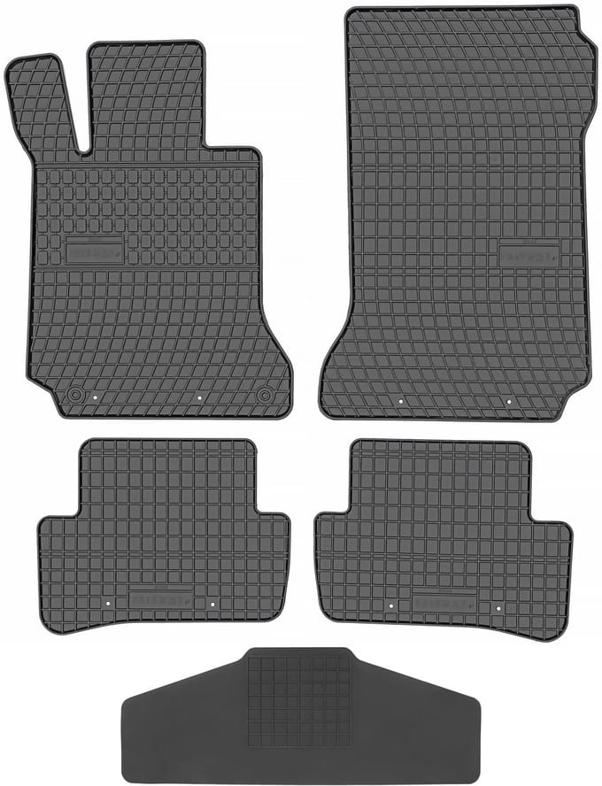 Max-Dywanik Prismat - Rubber Automatten - Mercedes C-Klasse W204 - Zonder Stoppers - 2007-2014