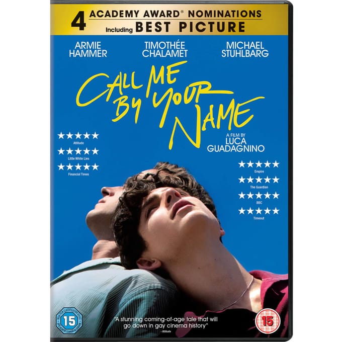 Call Me By Your Name (DVD)