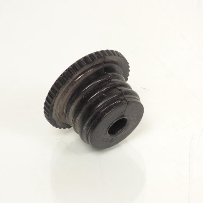 Bouchon de réservoir d'essence noir Ø29mm a pousser pour mobylette Peugeot 103