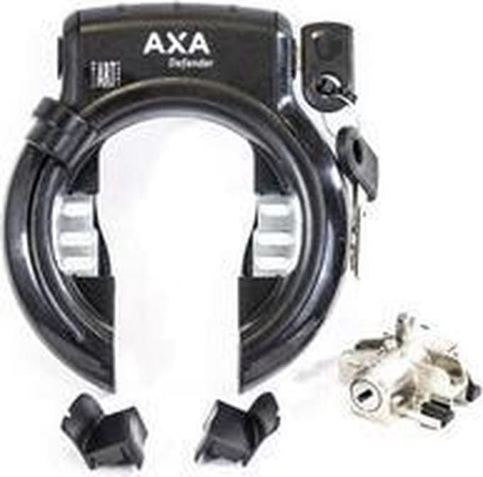Ringslot axa defender zwart (bosch 2 tube)