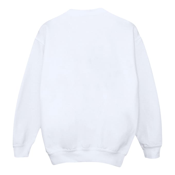 Disney Heren Monsters University Logo Sweatshirt (Wit)