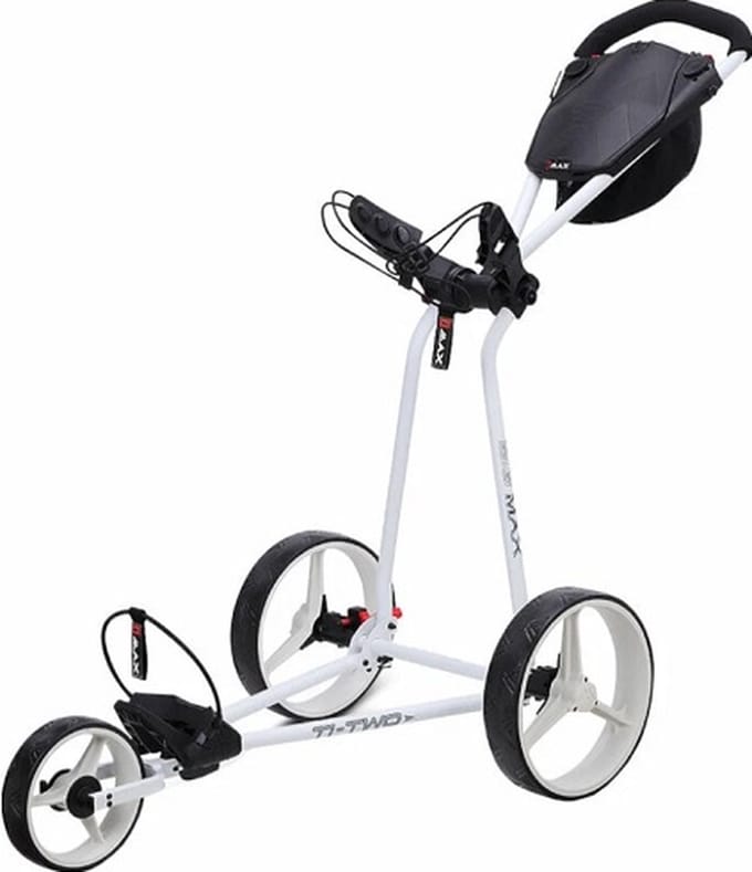 Big Max Ti Two Golftrolley - Golfkar - Wit