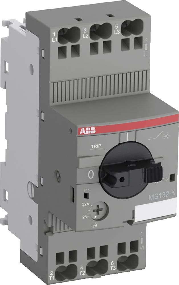 ABB MS132 Motorbeschermschakelaar 4.0-6.3A Insteek - 1SAM350010R1009