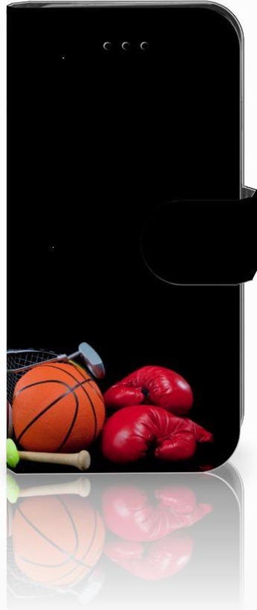 Book Case voor iPhone 7 | 8 | SE (2020) | SE (2022) Wallet Case met Pasjes Sports