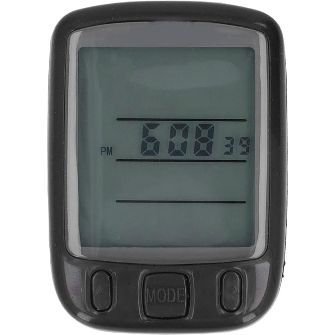 Waterdichte Fietscomputer Anti-slip Hoge Nauwkeurigheid Bekabelde Fietskilometer teller voor Fietsen black