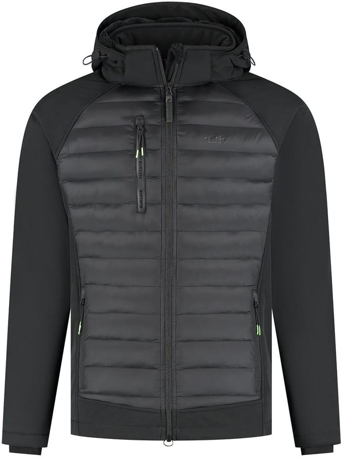 Kjelvik Ezra Heren Outdoorjas - Black