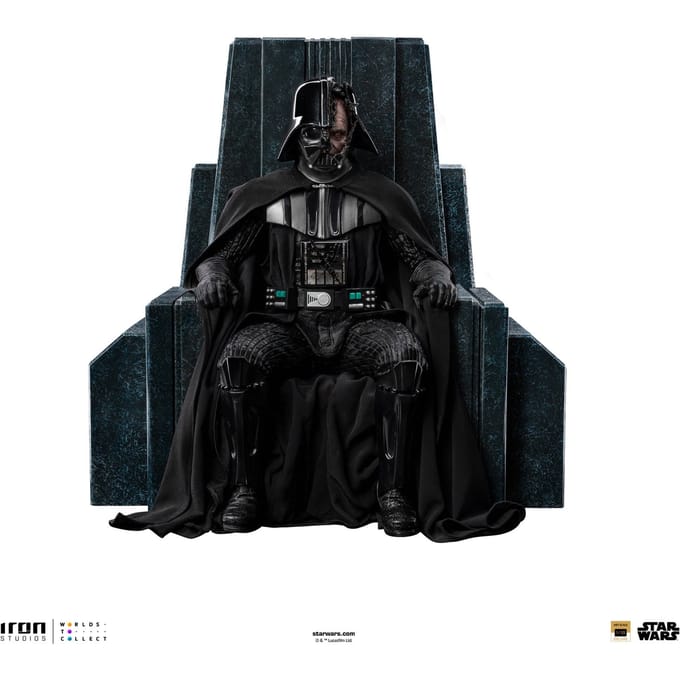 Iron Studios Star Wars Darth Vader on Throne Art Scale 1/10 Statue