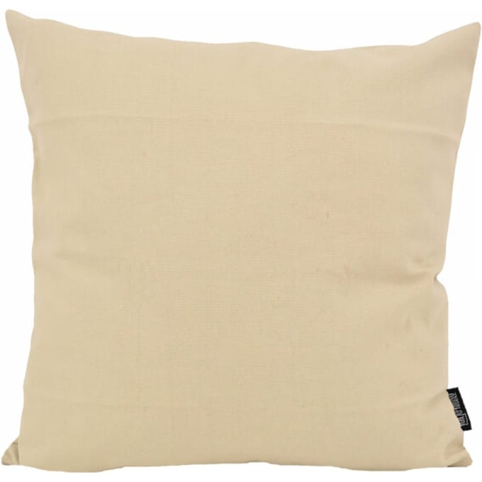 Gek op kussens! Sierkussen uni beige | 45 x 45 cm | katoen/polyester