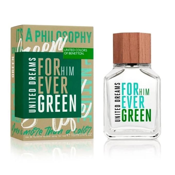 Benetton United Dreams for Him Forever Green Eau de Toilette 100 ml