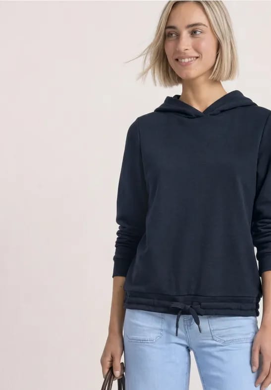 Sweatshirt met lange mouwen en capuchon