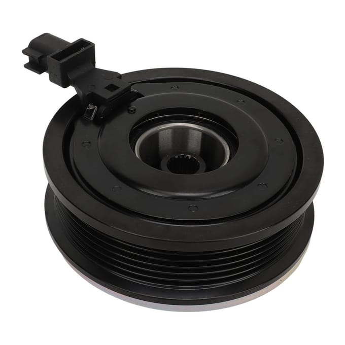 AC Compressor Koppeling Kit met Poelie Spoelplaat Vervanging voor Range Rover Evoque 2012 tot 2017 black