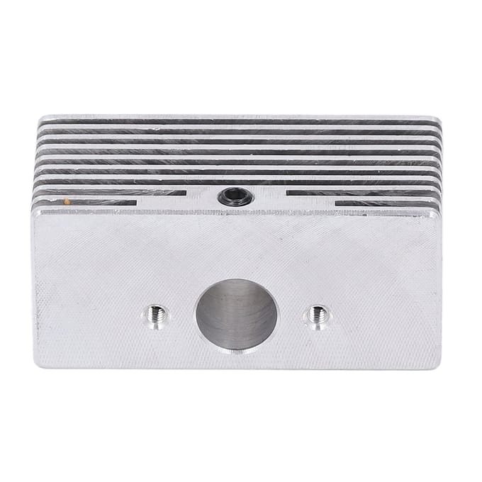 Hot End Koellichaam Aluminiumlegering 3D Printer Extruder Hot End Warmteafvoerblok voor Neptune4 white