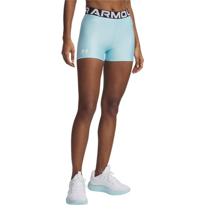 Under Armour Baselayer Hg Korte Broek Dames Blauw K494