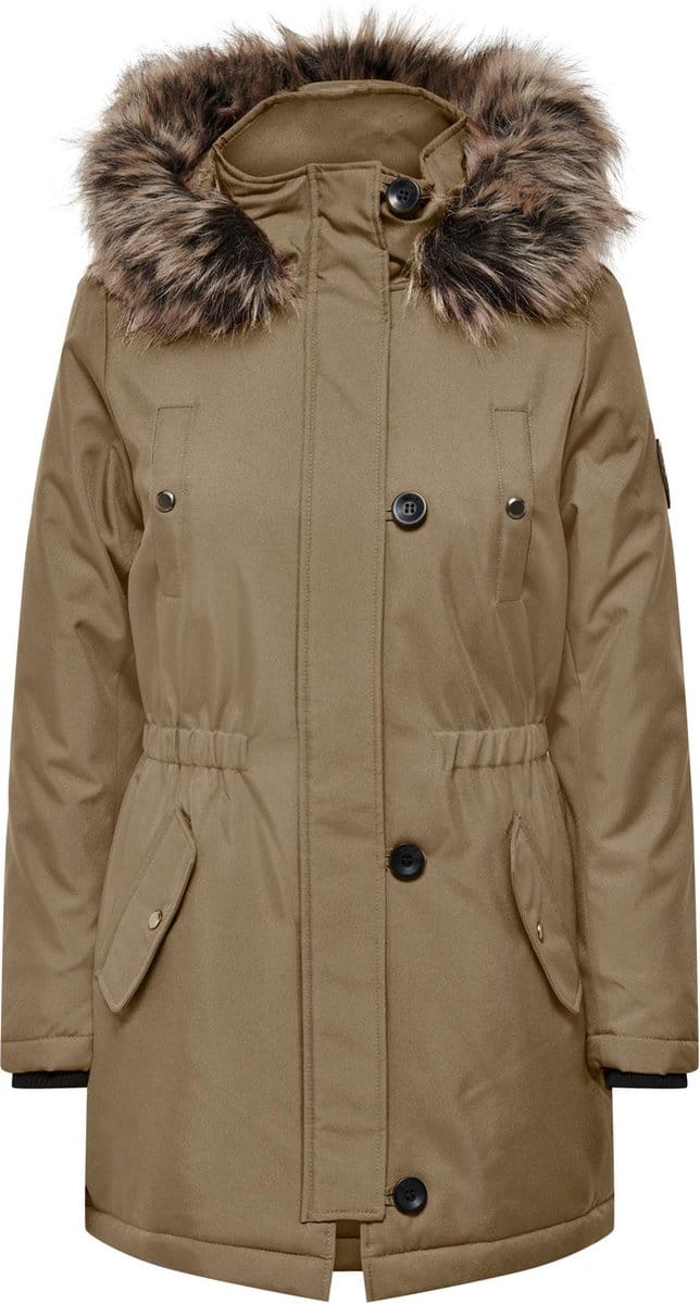 ONLY - ONLIRIS FUR WINTER PARKA LIFE CC OTW - Dames - Gewatteerde jassen