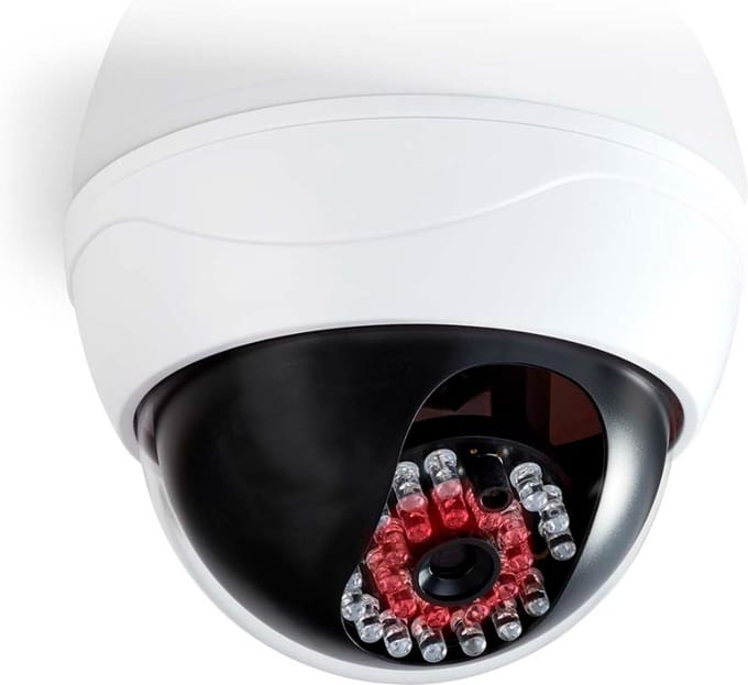 Dummy camera - IR LEDs - Op batterijen