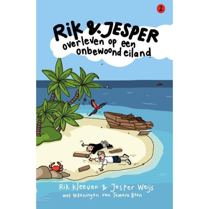 Rik En Jesper Overleven Op Een Onbewoond Eiland - Glowmovies - Rik Kleeven
